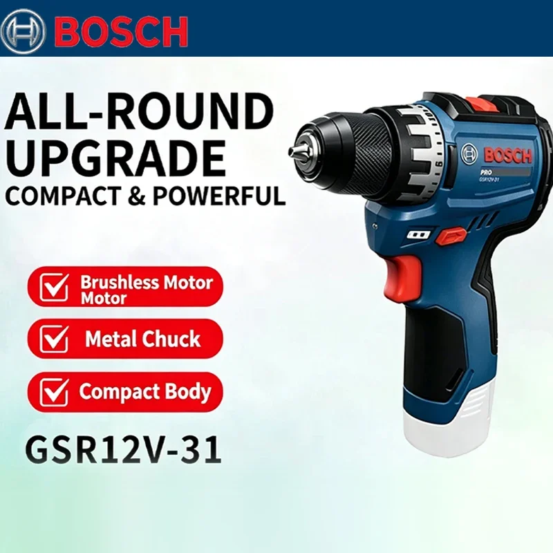 Bosch GSR 12V-31 Brushless Ele - Home Improvement In Usa ulasan dan harga