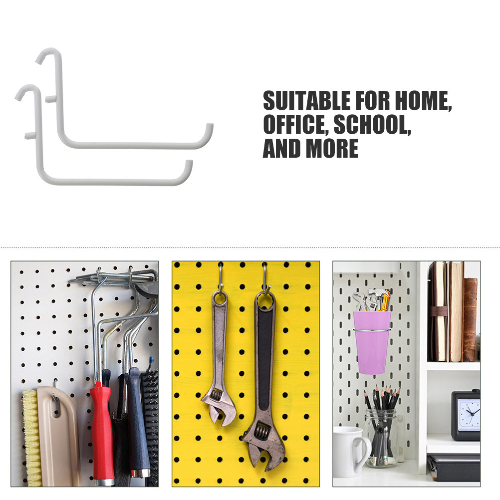 4Pcs Metal Painted Pegboard Br - Home Improvement Supplies ulasan dan harga