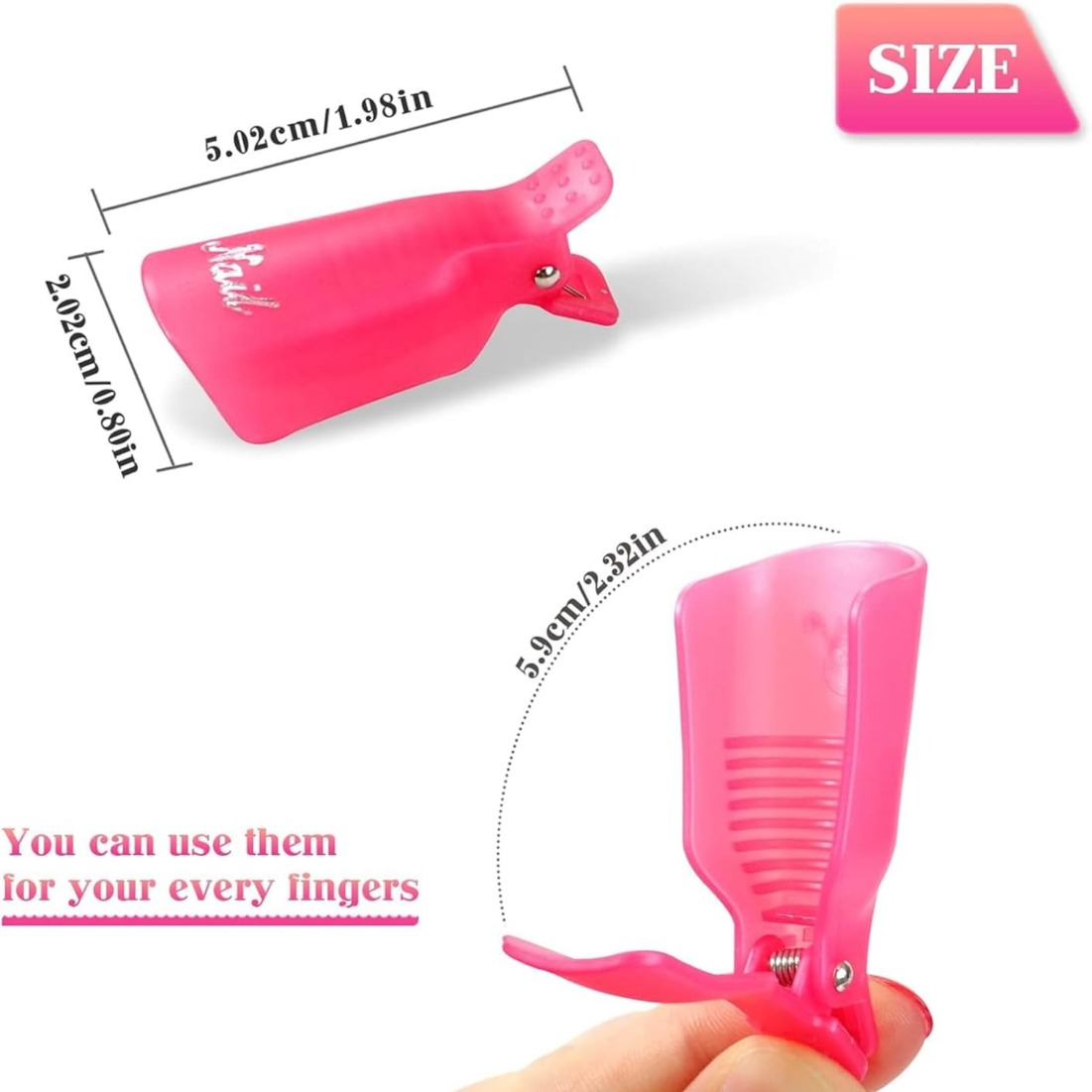 10 Pcs Nail Polish Remover Cli - Home Improvement Supplies ulasan dan harga
